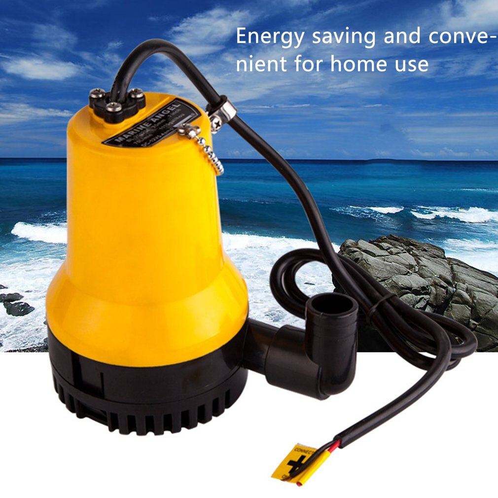 Υποβρύχια Μίνι Αντλία 12V DC 70L/min 50W/5400rpm - Αδιάβροχη Submersible Pump Νερού - Σκάφους